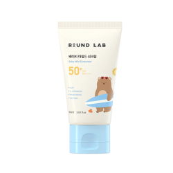 Детский солнцезащитный крем для чувствительной кожи Round Lab Baby Mild Sunscreen SPF50+ PA++++